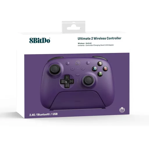 RunSnail 8Bitdo Ultimate 2 Wireless 2.4G PC és Android Kontroller