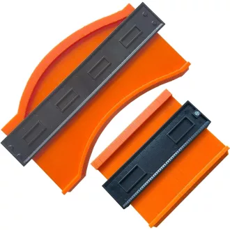   ZCHYTOOL Kontúrsablon 14+25cm Szabálytalan Forma Másolásához Laminált Fa Csempe Padló