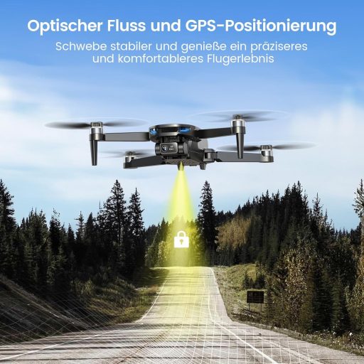 DEERC D65 4K kamera drón GPS nyomkövetéssel, 249g alatt, 26 perc repülési idő