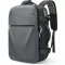 ibeacos 60L Vákuum Hátizsák Bővíthető, TSA Zárral és Vákuumpumpával, Vízálló Laptop Hátizsák 17,3" - Gray