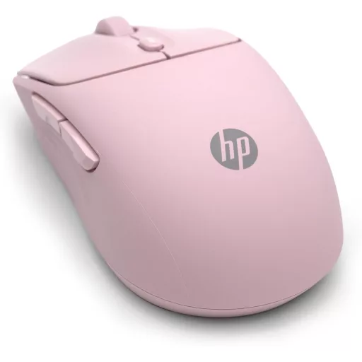 HP 400 Dual Wireless Egér Bluetooth USB 2.4GHz Rózsaszín Csendes Kattintás - pink
