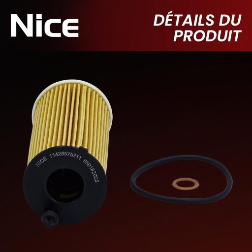 Nice olajszűrő BMW Z4 3 5 sorozat X3 M2 120°C hőálló O-gyűrűvel