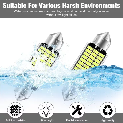 DAJASD LED beltéri világítás 12V 3W 41mm 33 izzó szett