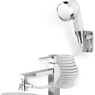   Scalnuvyyh kézi zuhanyfej csaphoz, tartóval, fodrász és fürdőszoba használatra