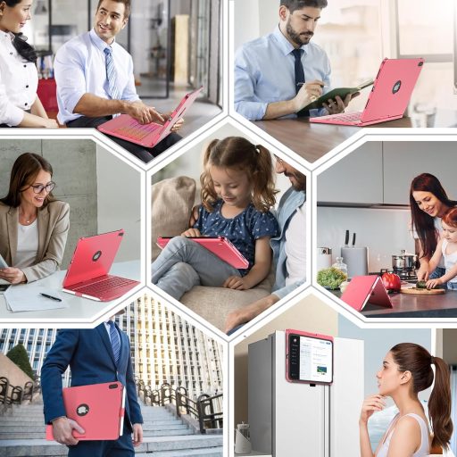 TQQ iPad 11 tipkovnica s dodirnom pločom i 7 boja pozadinskog osvjetljenja