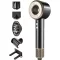 LESCOLTON Uscător de păr cu motor brushless 110000 RPM, Uscare rapidă, 3 Trepte de căldură, 2 Viteze, Negru