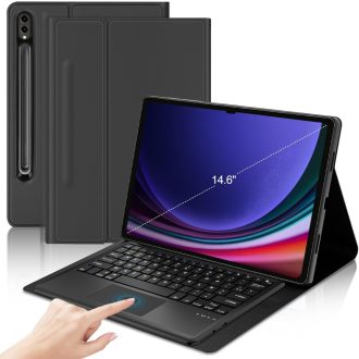   JADEMALL Bluetooth tipkovnica s touchpadom za Samsung Tab S9 Ultra 14,6"