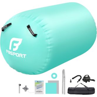   FBSPORT Výškovo nastaviteľná balančná kladina pre deti 244 cm gymnastická žinenka