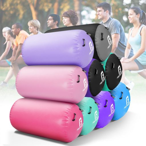 FBSPORT Výškovo nastaviteľná balančná kladina pre deti 244 cm gymnastická žinenka