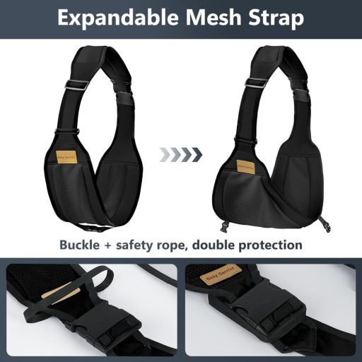 AOOWU Ergonomikus Hordozó Újszülötttől 36 Hónapos Korig, 25 kg-ig Terhelhetõ