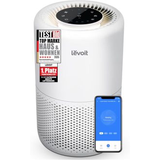   LEVOIT 3 az 1-ben HEPA légszűrő penészre, porpora, pollenre, szagra - hálószobai légtisztító app vezérléssel