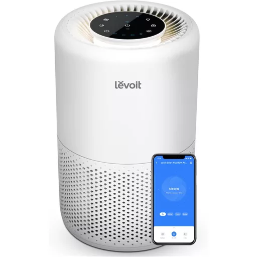 LEVOIT 3 az 1-ben HEPA légszűrő penészre, porpora, pollenre, szagra - hálószobai légtisztító app vezérléssel