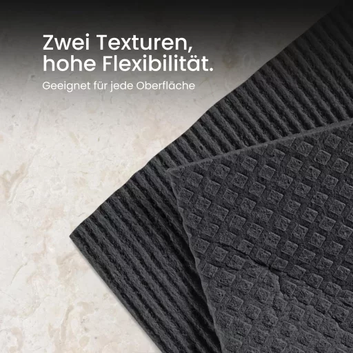 Black Sweden Home Fekete Mosogatókendő Szett 10db Pamut Cellulóz Konyhai Törlőkendő