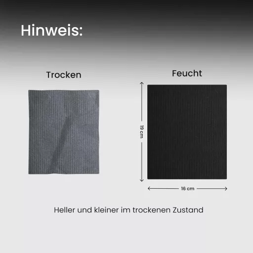 Black Sweden Home Fekete Mosogatókendő Szett 10db Pamut Cellulóz Konyhai Törlőkendő