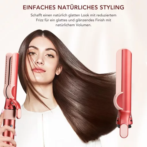 Cap de netezire TOSAGE Airwrap cu tehnologie de flux de aer HS01 HS05 Fucsia
