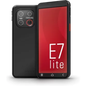   Emporia SMART.7lite Időseknek Okostelefon Android 15 NFC Ujjlenyomat Érintőkijelző Fekete