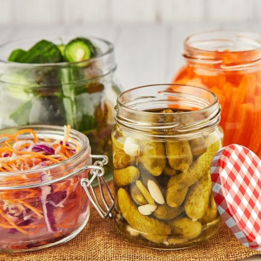 Devitre 20 db Csavaros Tetőfedél TO82 82 mm Piros/Fehér Üvegekhez