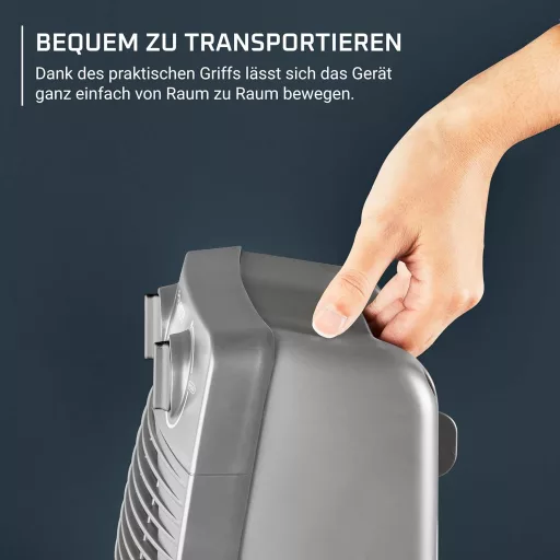 Rowenta SO2212F0 kompakt ventilátoros fűtőgép termosztáttal szürke