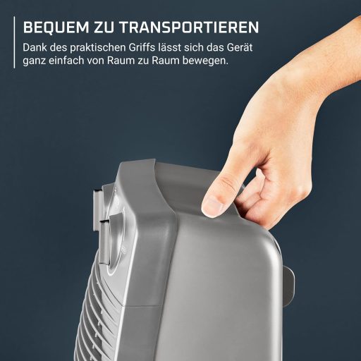 Rowenta SO2212F0 kompakt ventilátoros fűtőgép termosztáttal szürke