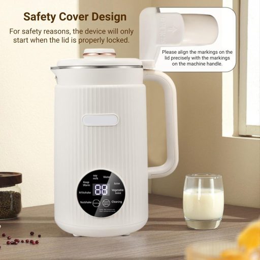 Irishom 1200ml Automata Növényi Tejkészítő Gép Mandula, Zab, Szója Tejhez