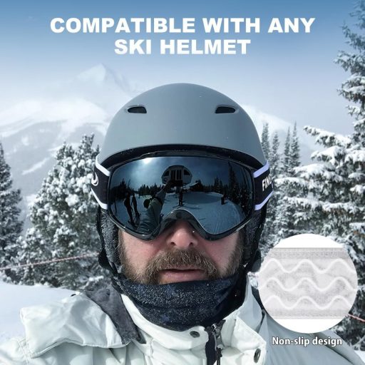 Findway OTG Síszemüveg Szemüvegeseknek, UV Védelem, Gőzölödésmentes, Tükrös Lencse