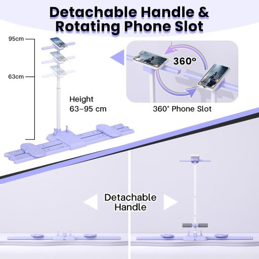 JAOGAUS 5 az 1-ben Ski Machine Pilates Reformer Tréner 150kg Terhelhetőség