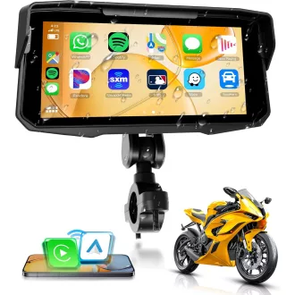   Rimoody 6.86" Carplay Motoros Kijelző Vezeték Nélküli Android Kijelzővel IP68
