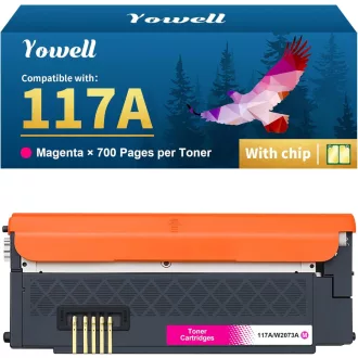   Yowell 117A Magenta Toner HP Color Laser MFP 178nwg 179fwg Kompatibilis