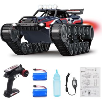   Mostop 1/12 Távirányított Katonai Tank 2.4GHz Offroad Crawler 360° Forgó Páncélozott Jármű