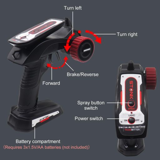 Mostop 1/12 Távirányított Katonai Tank 2.4GHz Offroad Crawler 360° Forgó Páncélozott Jármű