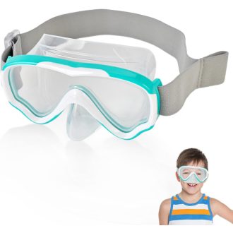  Generisch Gyerek Búvárkodás Maszk 180° Panoráma HD Anti-Köd 6-14 Év