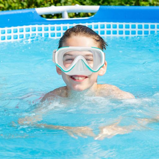 Generisch Gyerek Búvárkodás Maszk 180° Panoráma HD Anti-Köd 6-14 Év