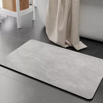   KAZOLEN Csúszásmentes Fürdőszobai Szőnyeg 60x90cm Szürke