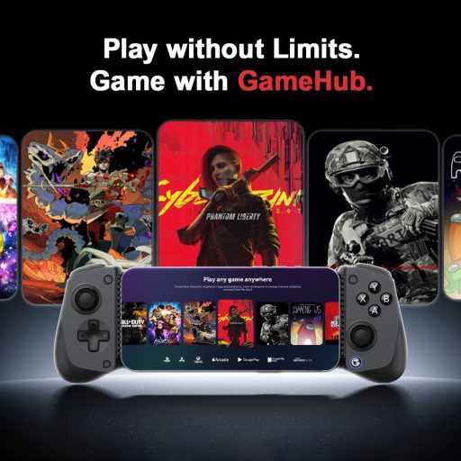 Controller de gaming wireless Bluetooth GameSir X5s pentru Switch 2/Android/iOS/PC cu joystick cu efect Hall