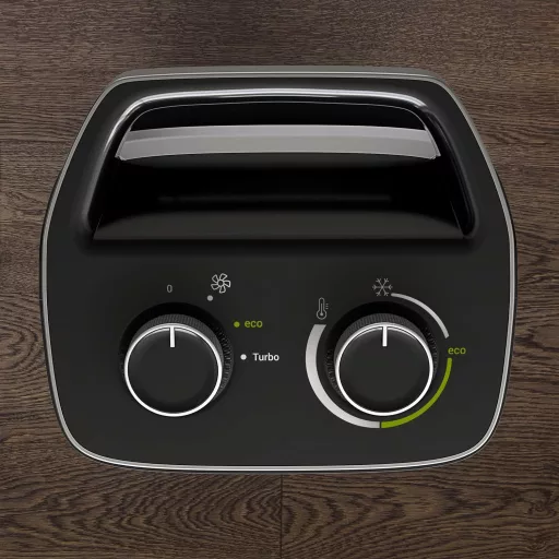 Rowenta Instant Comfort Compact 2000 ventilátoros fűtőgép, 2 fokozat, termosztát, hordozható