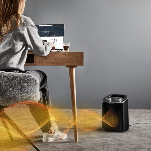 Rowenta Instant Comfort Compact 2000 ventilátoros fűtőgép, 2 fokozat, termosztát, hordozható