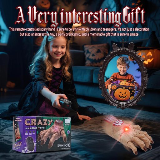 RC auto Wednesday RoserRose na diaľkové ovládanie s LED svetlom, halloweenska dekorácia