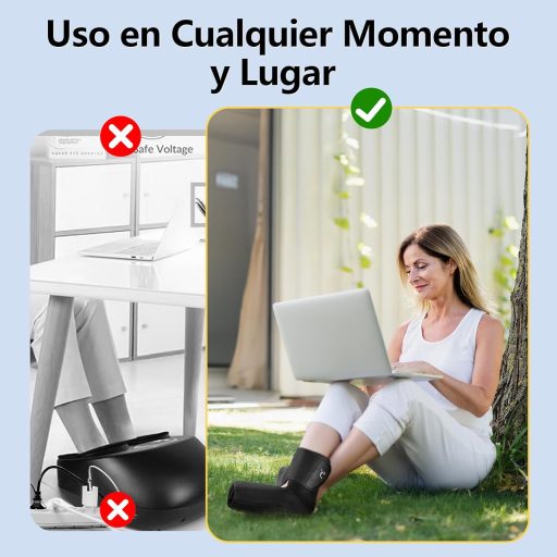 Aparat de Masaj pentru Picioare Comfytemp cu Tehnologie de Compresie a Aerului