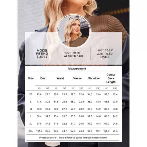 Ekouaer hosszú ujjú női alaplayer szett 3 db meleg termal felső slim fit M-es méret