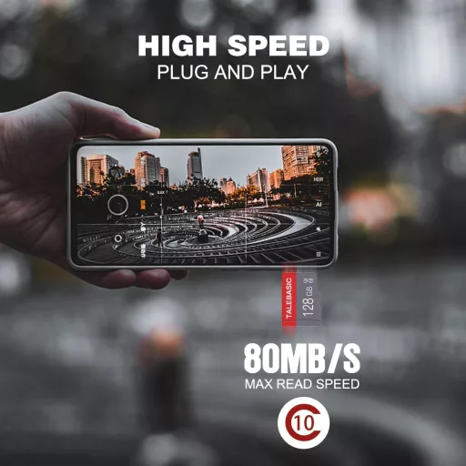 talebasic 128GB Micro SD kártya Class 10 + adapter 2db