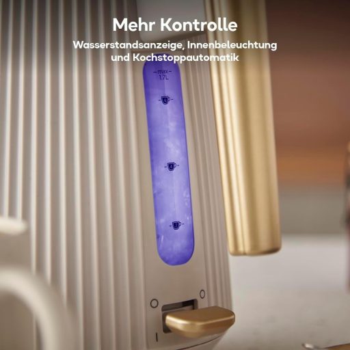 Russell Hobbs Brontë Stone 1.7L Vízforraló 2400W Arany Részletekkel