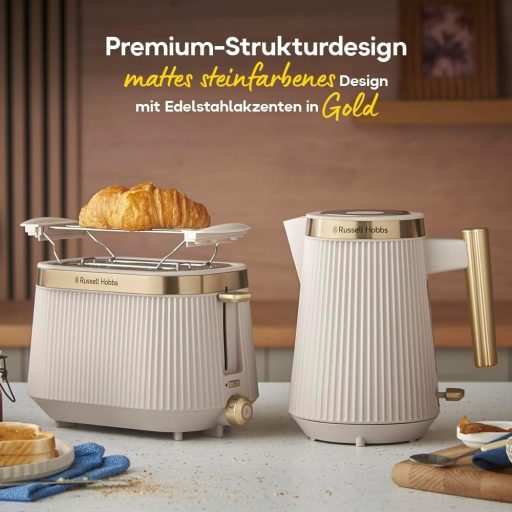 Russell Hobbs Brontë Stone 1.7L Vízforraló 2400W Arany Részletekkel