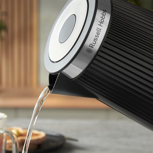 Russell Hobbs Brontë Black 1.7L Elektromos Vízforraló 2400W Rozsdamentes