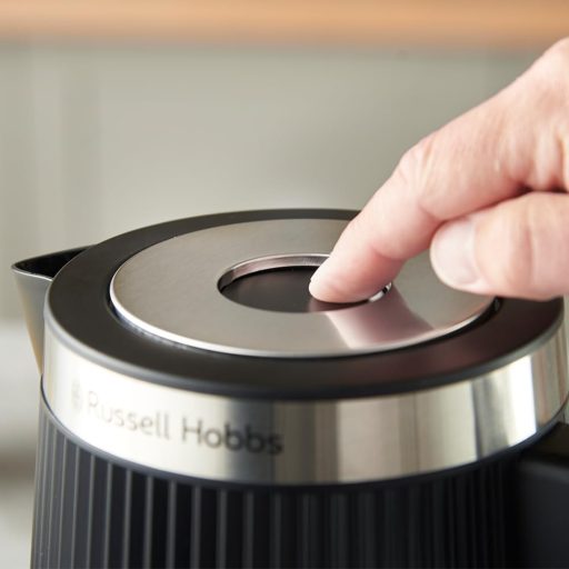 Russell Hobbs Brontë Black 1.7L Elektromos Vízforraló 2400W Rozsdamentes