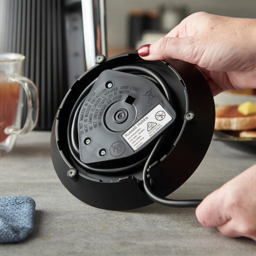 Russell Hobbs Brontë Black 1.7L Elektromos Vízforraló 2400W Rozsdamentes