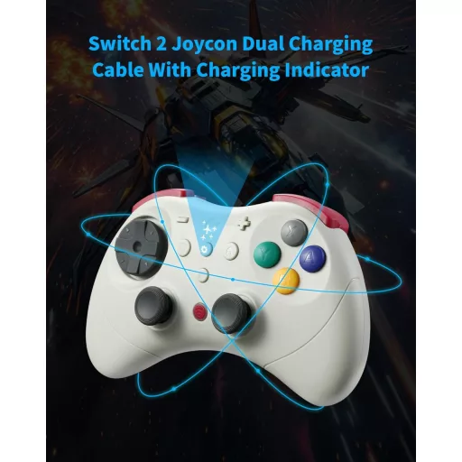 Bezdrôtový ovládač GuliKit Elves 2 Pro pre Switch/PC/Android/iOS s Hallovým joystickom