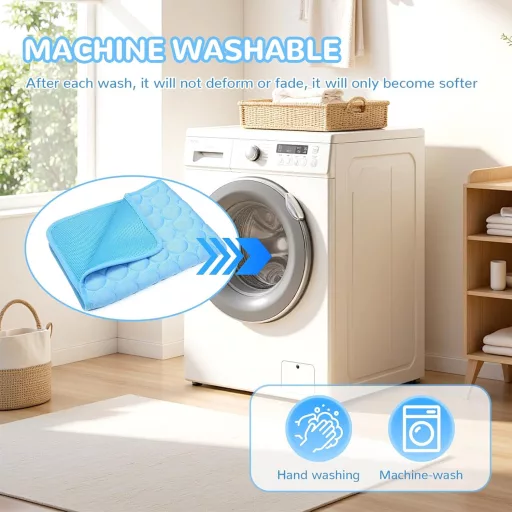 Fubsta Hűtőmatrac Kutyáknak és Macskáknak 55x70cm Önhűtő Nyári Hűsítő Párna