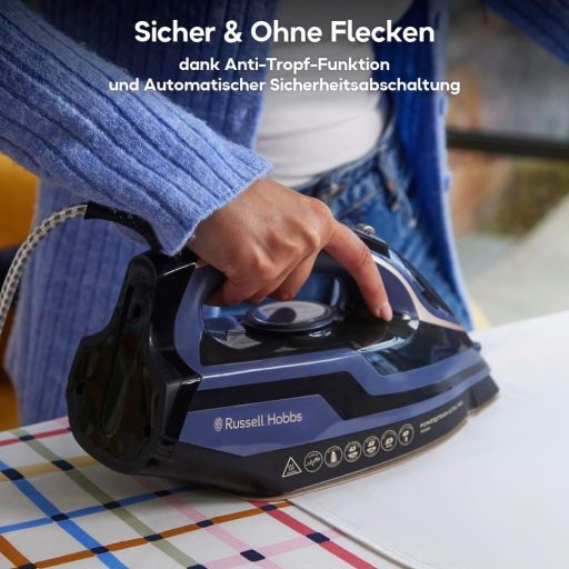 Russell Hobbs Powersteam Ultra Pro 3100W Gőzvasaló Kerámia Talppal és Önerősítő Funkcióval