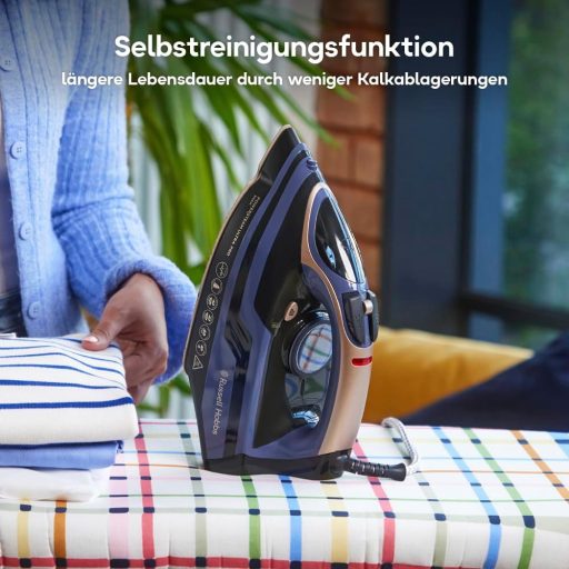 Russell Hobbs Powersteam Ultra Pro 3100W Gőzvasaló Kerámia Talppal és Önerősítő Funkcióval