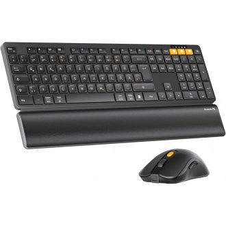   ProtoArc KM60 Wireless Bluetooth Billentyűzet és Egér Szett, Csuklótámasz, Újratölthető, PC/Mac